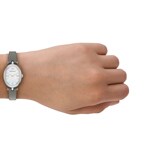 Emporio Armani Sinfonia Gris / Argenté & Nacre 28mm - AR11779