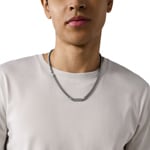 Emporio Armani Trend Halskette Bold Pewter - EGS3182040