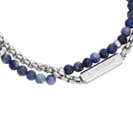 Emporio Armani Trend Multi Strand Armband Beads By The Yards Sodalith - EGS3323040