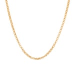 Collier jaseron or jaune 750/18 ct 2,9mm