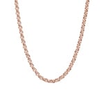 Erbskette halbmassiv 750/18 K Rotgold 5.0mm