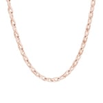 Collier fantaisie or rosé 750/18 ct semi-massif 6.0mm - 45cm - CGO300245