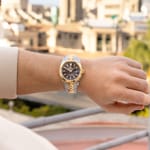 Festina Automatik Date Bicolor / Braun - F20091/3