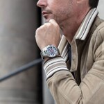 Festina Chrono Bike 2021 Edelstahl / Dunkelblau - F20543/4