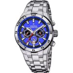 Festina Chrono Bike Bleu / Argenté