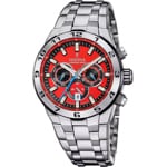 Festina Chrono Bike Rouge / Argenté