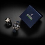 Festina Connected Full D Titane Noir / Bleu fonce Ø 44 mm - F23305/3