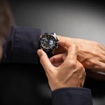 Festina Connected Full D Titane Noir / Bleu fonce Ø 44 mm - F23305/3