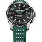 Festina Connected Full D Titane Noir / Vert foncé Ø 44 mm - F23305/1