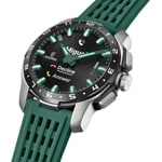 Festina Connected Full D Titane Noir / Vert foncé Ø 44 mm - F23305/1