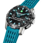Festina Connected Full D Titane Noir / Turquoise Ø 44 mm - F23305/5