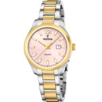 Festina Classic Date Two-tone / Light pink 34mm