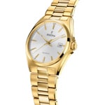 Festina Klassik Date Goldig / Weiss 40mm - F20555/2