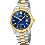 Festina Swiss Classic Steel Date Two-Tone / Blue 40mm