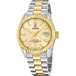 Festina Swiss Classic Steel Date Two-Tone / Gold 40mm