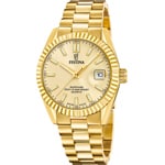 Festina Swiss Classic Steel Date Gold 40mm - F20086/A