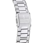 Festina Swiss Classic Steel Date Argenté / Rouge 39mm - F20100/3