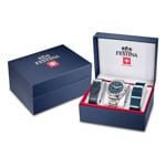 Festina Swiss Field Date Silbrig / Blau - F20081/2