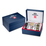 Festina Swiss Field Date Silbrig / Braun - F20081/1