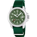 Festina Swiss Field Date Silbrig / Grün - F20081/3