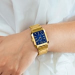 Festina On The Square Lady Date Golden / Blue - F20680/3