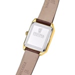 Festina On The Square Petite Seconde Goldig / Silbrig & Braun - F20780/3