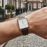 Festina On The Square Petite Seconde Silbrig / Braun - F20779/2