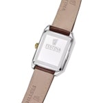 Festina On The Square Petite Seconde Silbrig / Braun - F20779/2