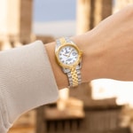 Festina Swiss Classic Steel Bicolor / Perlmutt 29mm - F20088/1