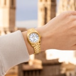 Festina Swiss Classic Steel Goldig / Perlmutt 29mm - F20089/1