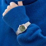 Festina Swiss Classic Steel Silbrig / Grün 29mm - F20087/5