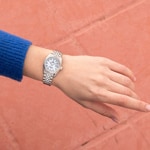 Festina Swiss Classic Steel Silbrig / Perlmutt 29mm - F20087/1