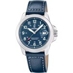 Festina Swiss Field Date Argenté / Bleu - F20081/2
