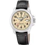 Festina Swiss Field Date Argenté / Brun - F20081/1