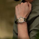 Festina Swiss Field Nato Date Olive / Brown - F20082/1