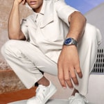 Festina Swiss Rivé Date 40mm Silvery / Blue - F20051/4