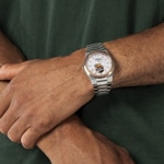 Festina Swiss Rivé Open Heart 40 Bicolore / Argenté  - F20061/1