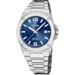 Festina Swiss Vallée Date Silbrig / Blau