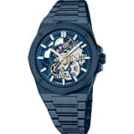 Festina Swiss Vallée Skeleton Blau