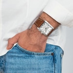 Festina Timeless Chronograph 38 Light brown / Silver - F20636/1