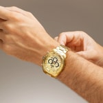 Festina Timeless Chronograph Goldig 45mm - F20684/1