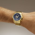 Festina Timeless Chronographe Doré / Bleu 45mm - F20705/5