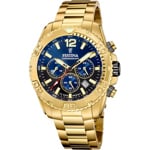 Festina Timeless Chronographe Doré / Bleu 45mm