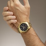 Festina Timeless Chronograph Golden / Black 45mm - F20705/4