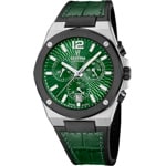 Festina Swiss Vallée Chronographe Argenté / Vert - F22003/3