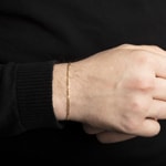 Figaro Bracelet 750/18 K Yellow Gold 2.3mm - 1171.03958/1900