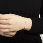 Figaro Bracelet 750/18 K Yellow Gold 2.3mm - 1171.03958/1900