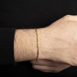 Bracelet figaro or jaune 750/18 ct 2.9mm - 1171.10198/1900