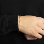 Figaroarmband 750/18 K Gelbgold 3.6mm - 1171.10196/1900