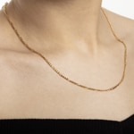 Figarokette 750/18 K Gelbgold 2,3mm - 1143.03160